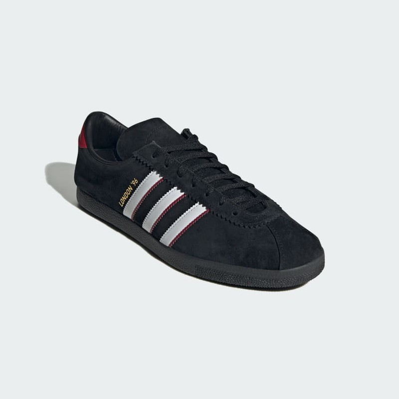 adidas London 96 Black White Red IH4773 Grailify